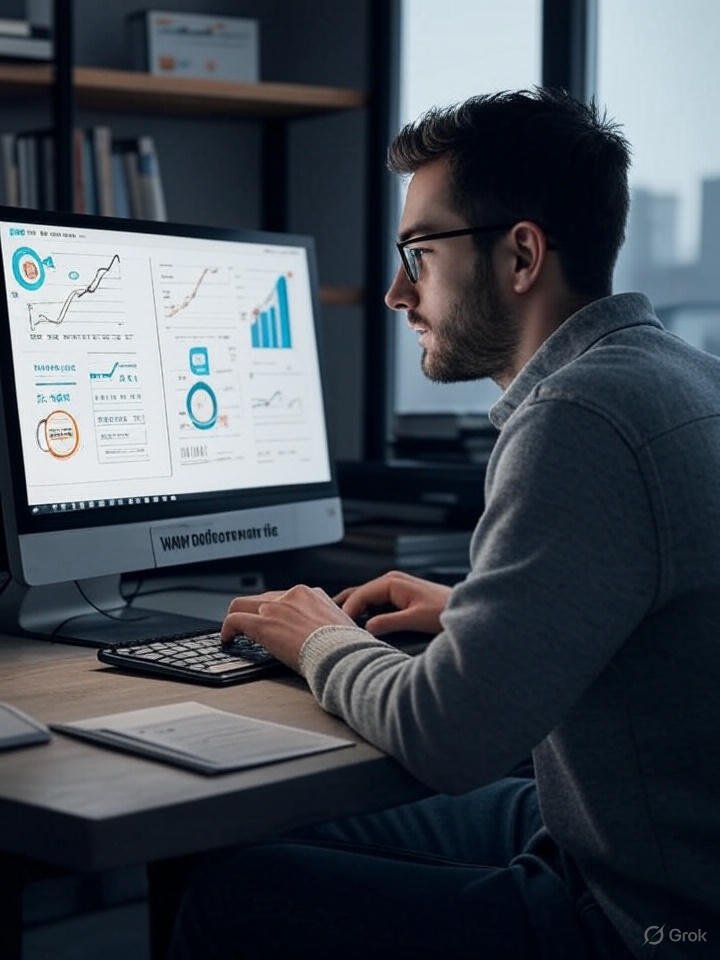 A visual guide showing technical SEO tips to optimize a website.